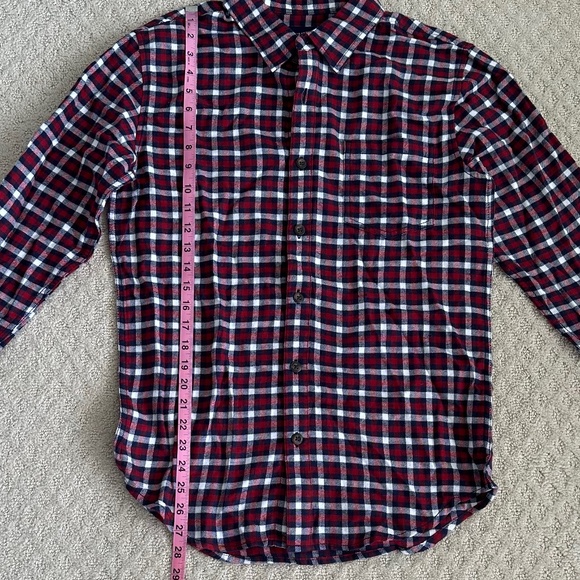 Cremieux Men's Premium Denim Long Sleeve Flannel Shirt Rythmic Red Size … - Picture 14 of 15